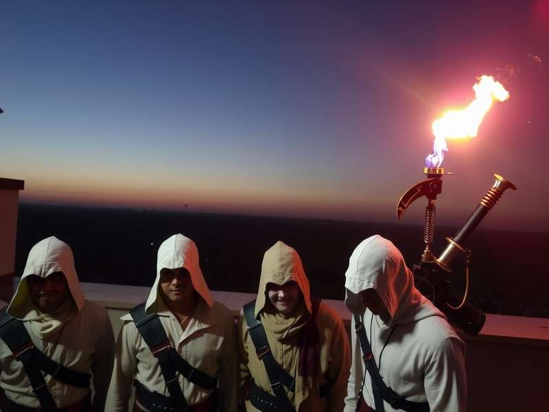 Arambol Assassins community meetup in Delhi with players in character cosplay